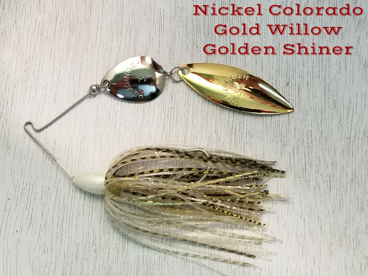 Humdinger Nickel Colorado gold willow - golden shiner – Z's Tackle
