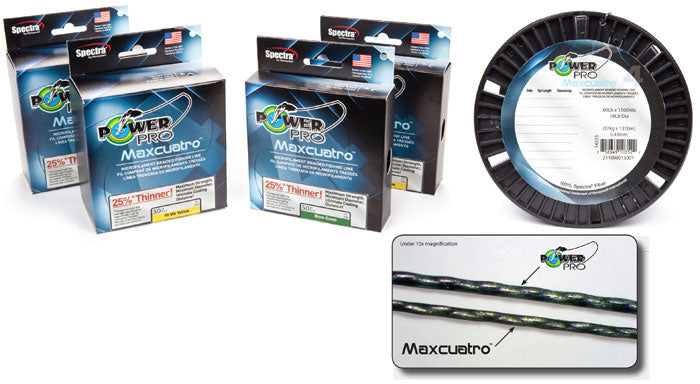 Power Pro MaxCuatro Braided Line – White Water Outfitters