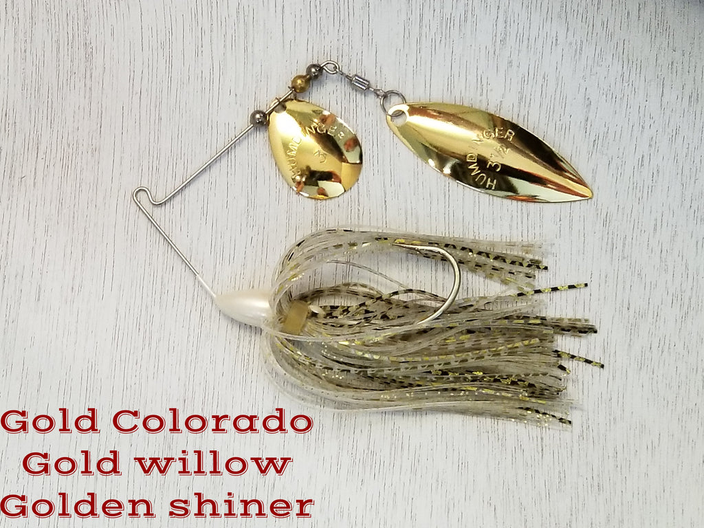 Humdinger Gold Colorado gold willow- golden shiner