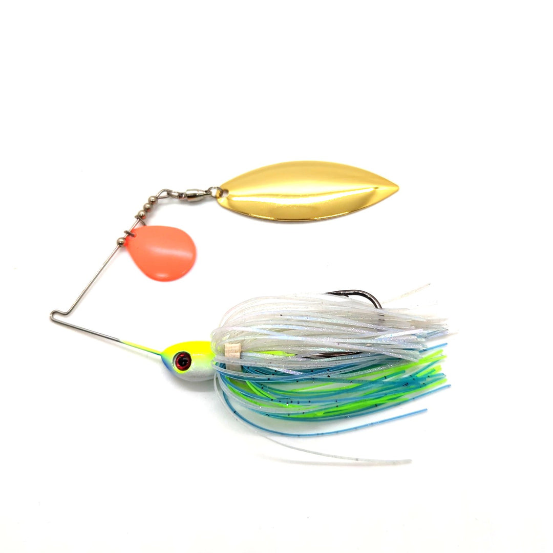 Delta spinnerbait - Orange Colorado / Gold Willow