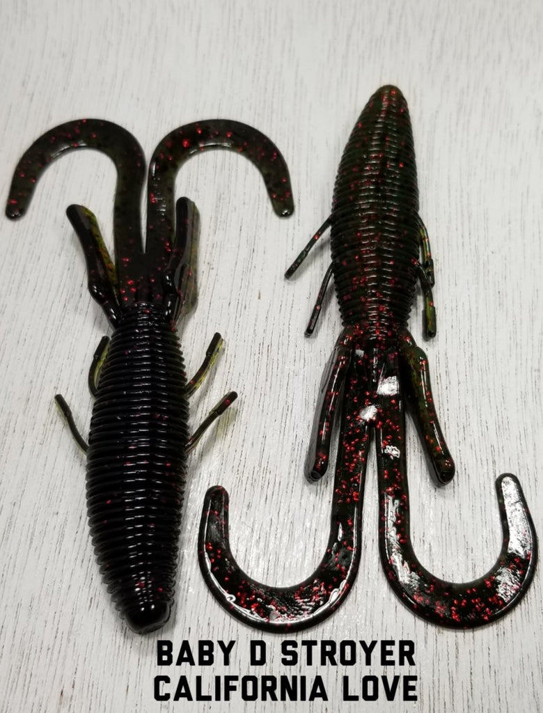 baby d fishing lure stroyer california love – Z's Tackle Wisconsin in August of Boy Party Daiwa Emblem X 2500 Color:Morning Glory Limetreuse Tail