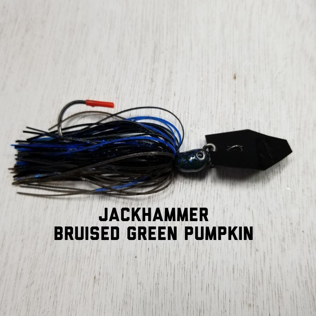 Z-Man Jack hammer - bruised green pumpkin – Z's Tackle